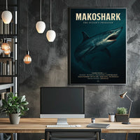 Makoshark The Oceans Predator Poster