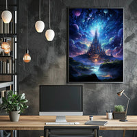 Enchanted Castle In The Cosmos Poster