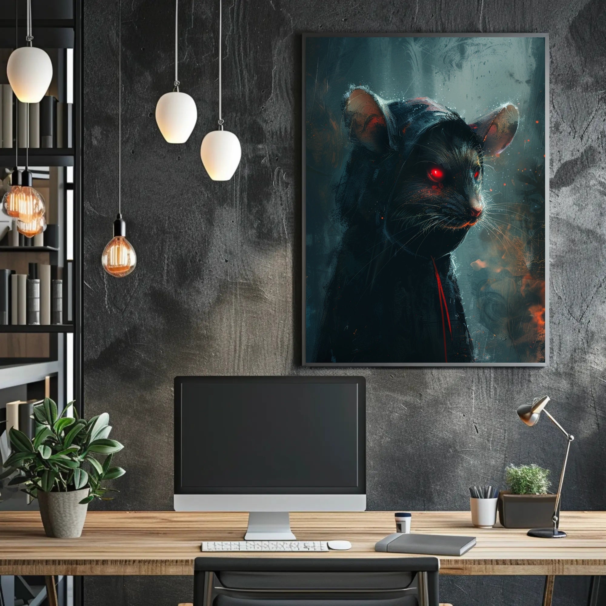 The Enigmatic Rodent Poster PosterGoat