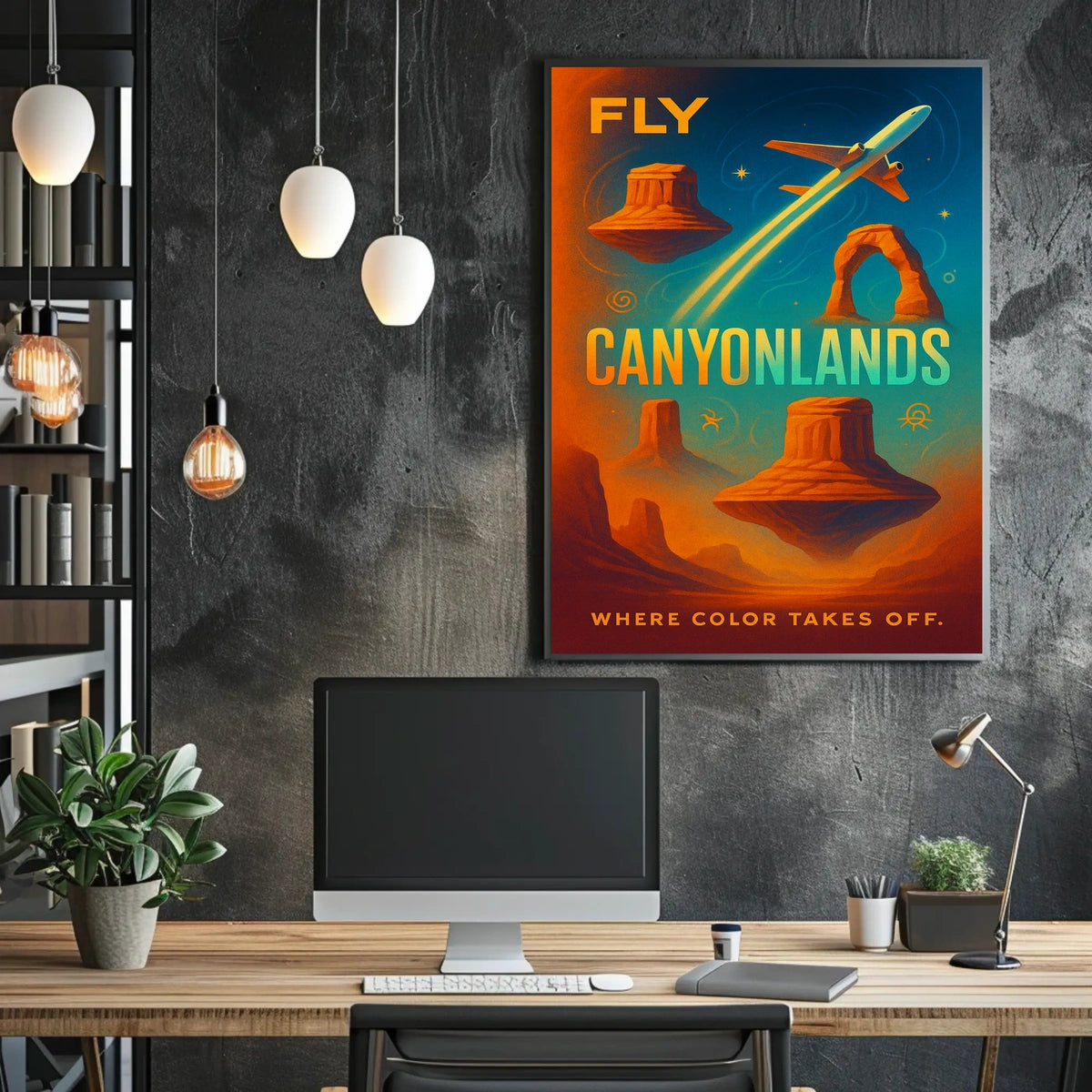 Fly Canyonlands Poster