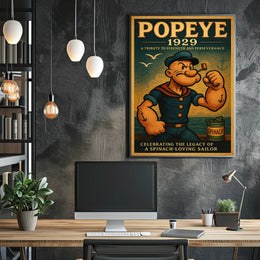 Popeye 1929 Art Poster POP-149