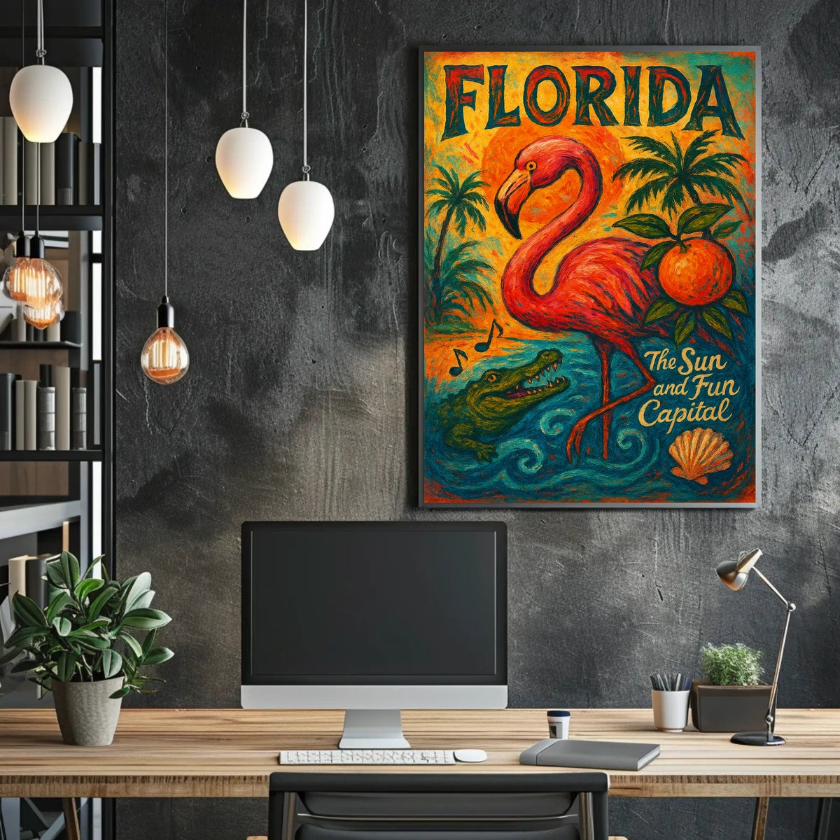 Florida The Sun and Fun Capital Poster