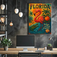 Florida The Sun and Fun Capital Poster