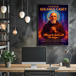 Father Solanus Casey Poster PosterGoat