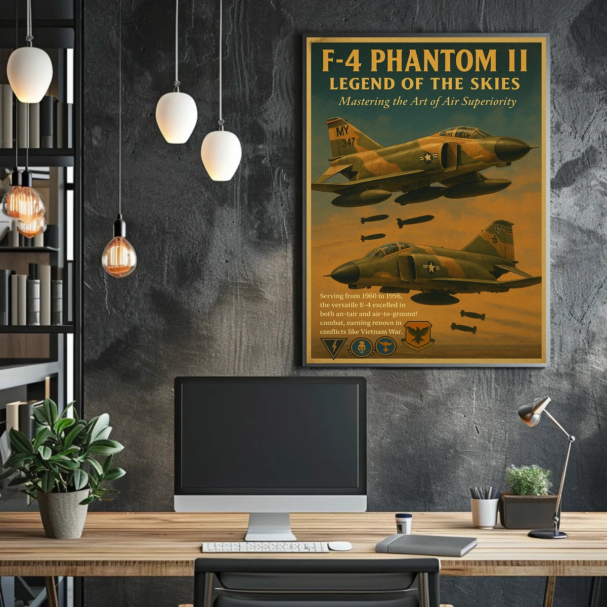 F-4 Phantom Ii Legend Of The Skies Poster