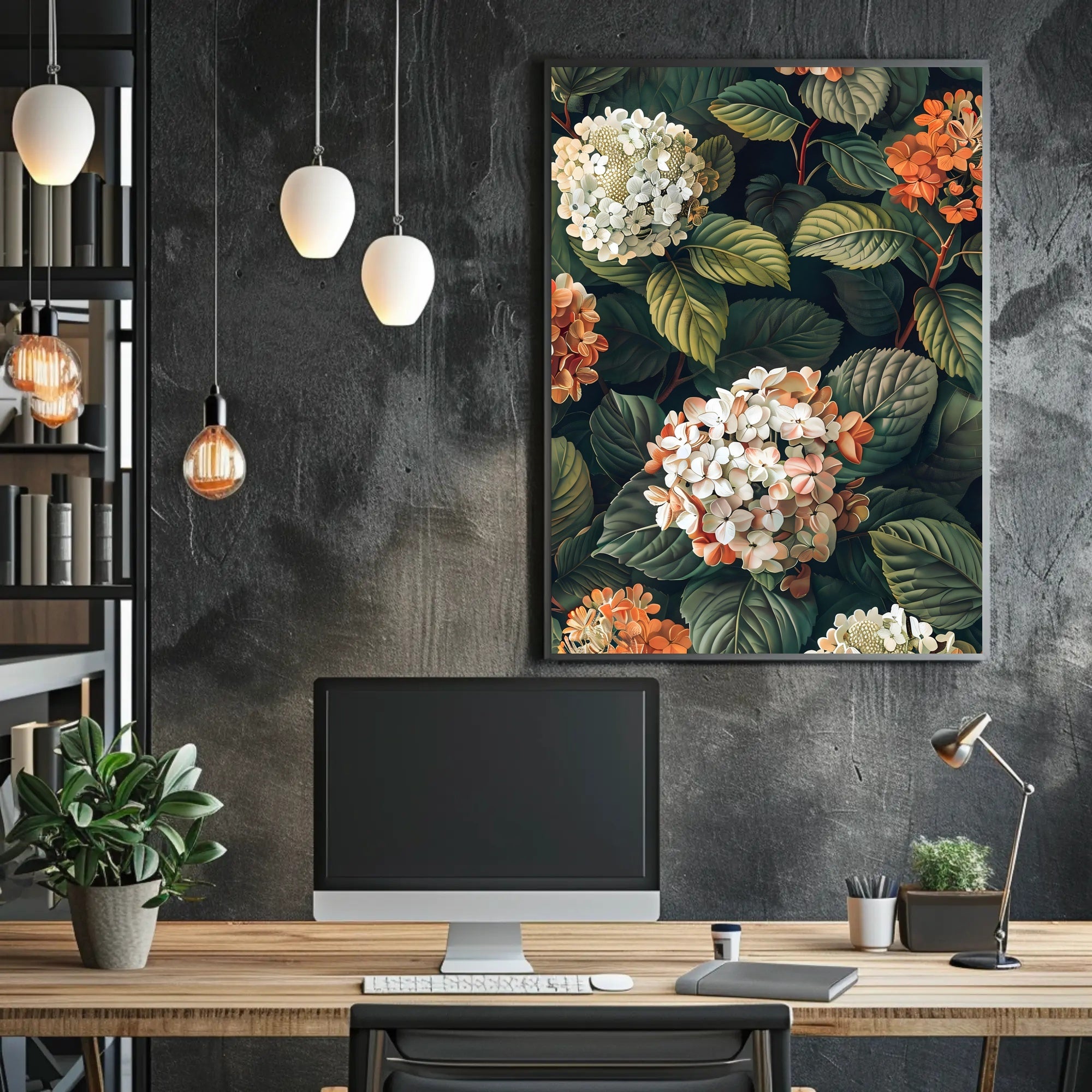 Floral Elegance Wall Art Print for Decor Lovers