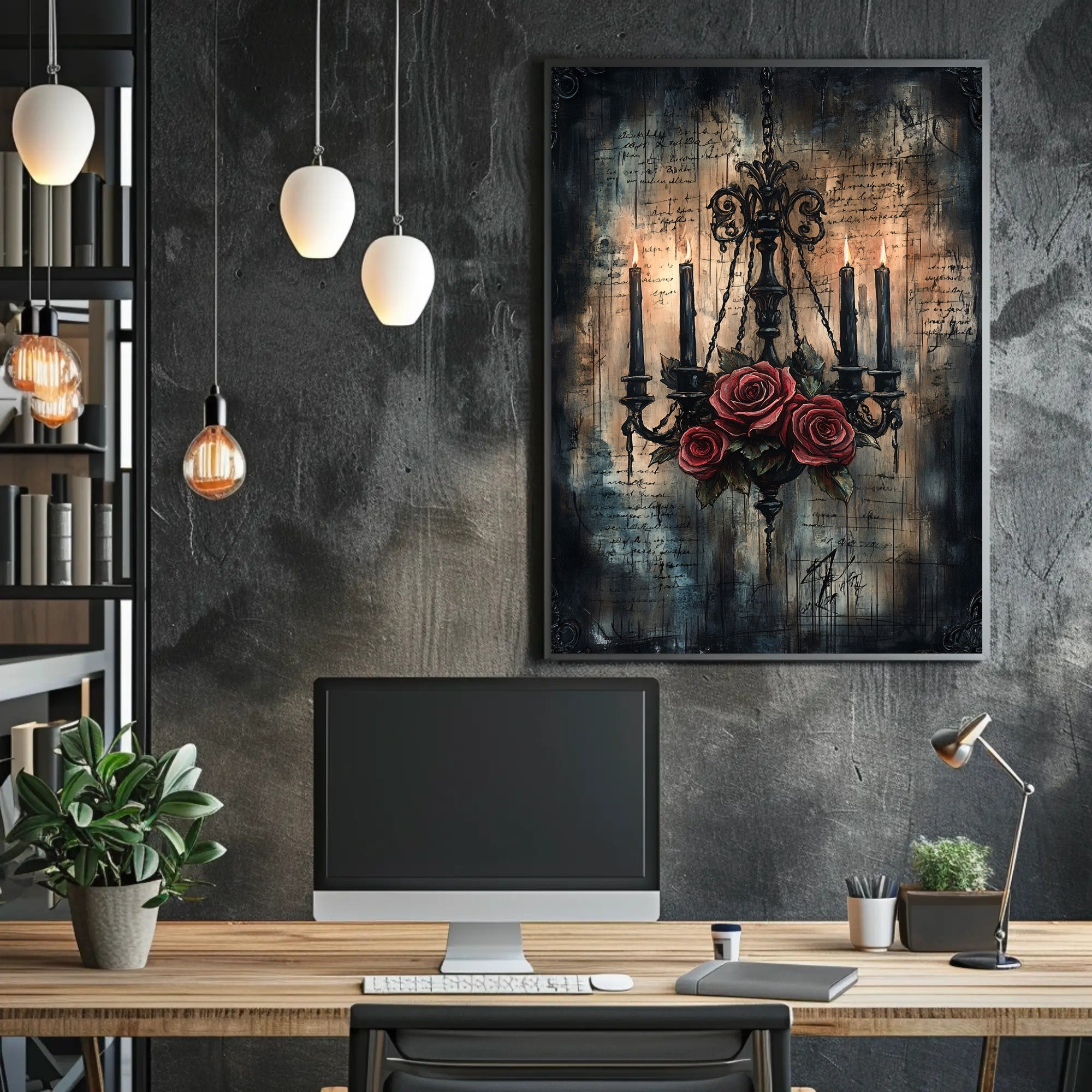 Gothic Elegance Poster