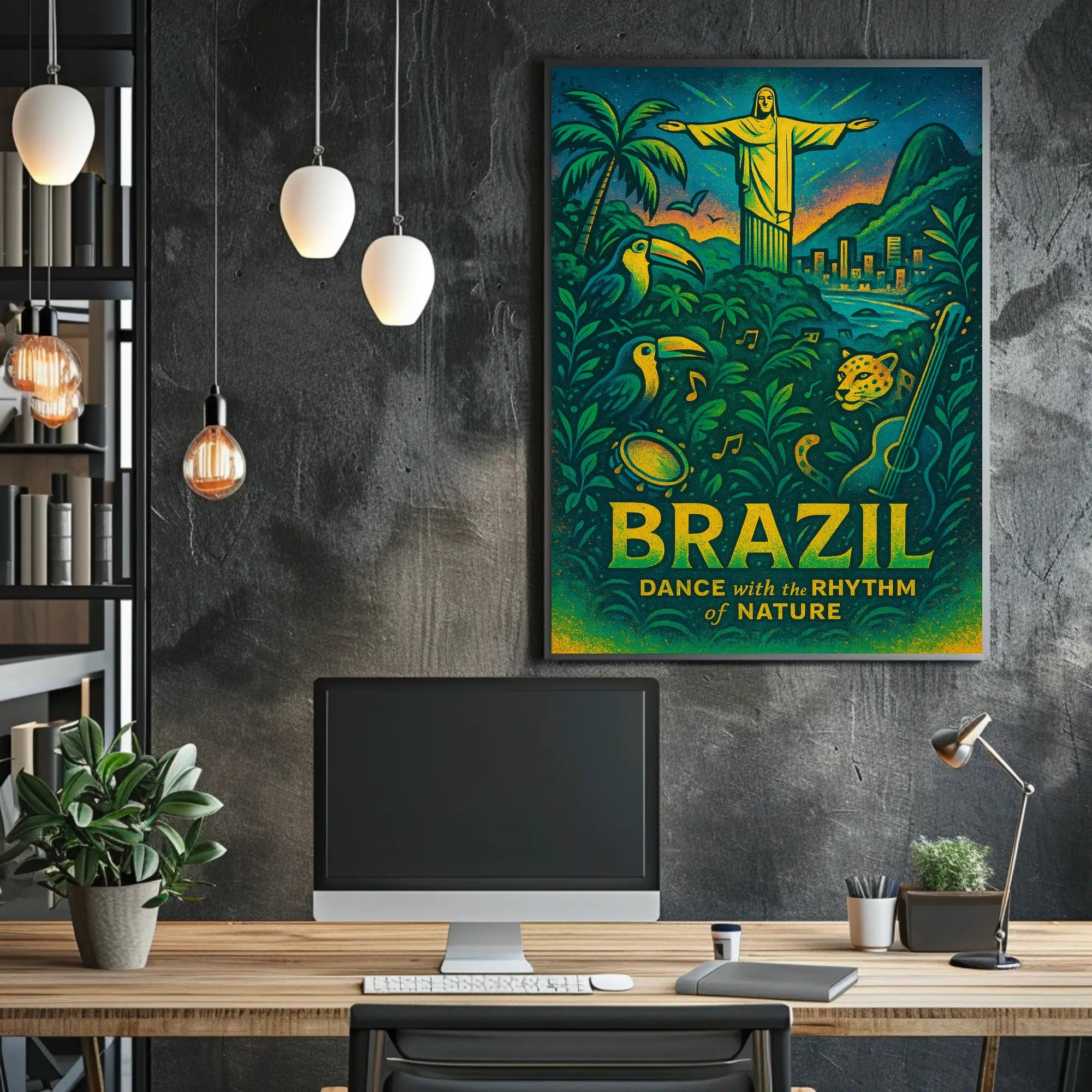 Dance with the Rhythm of Nature Poster