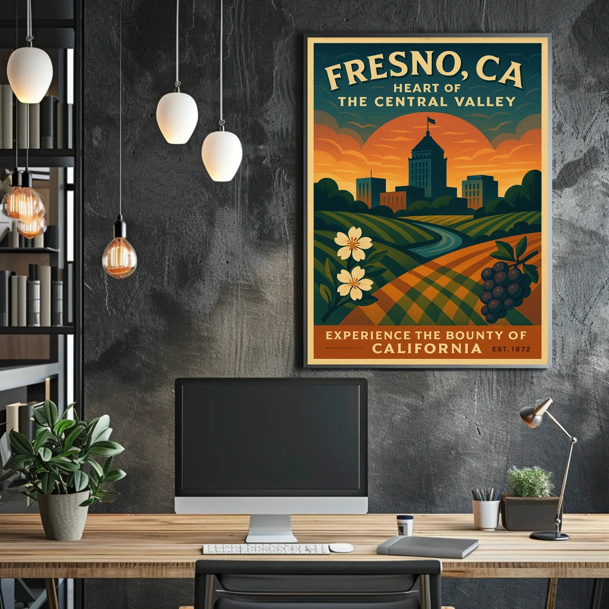 Heart of the Central Valley Poster