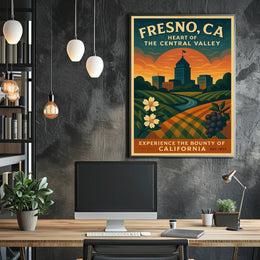 Heart of the Central Valley Poster