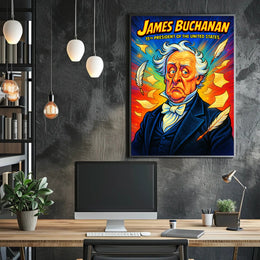 James Buchanan 15th President Poster PosterGoat