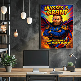 Ulysses S. Grant 18th President Poster PosterGoat