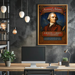Samuel Adams - Architect of American Freedom Poster PosterGoat