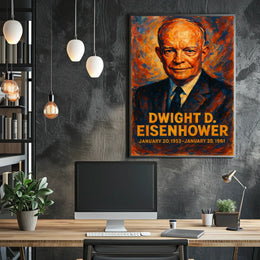 Dwight D. Eisenhower Poster