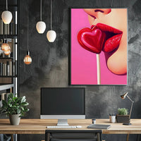 Sweet Temptation Pop Art Wall Poster Print
