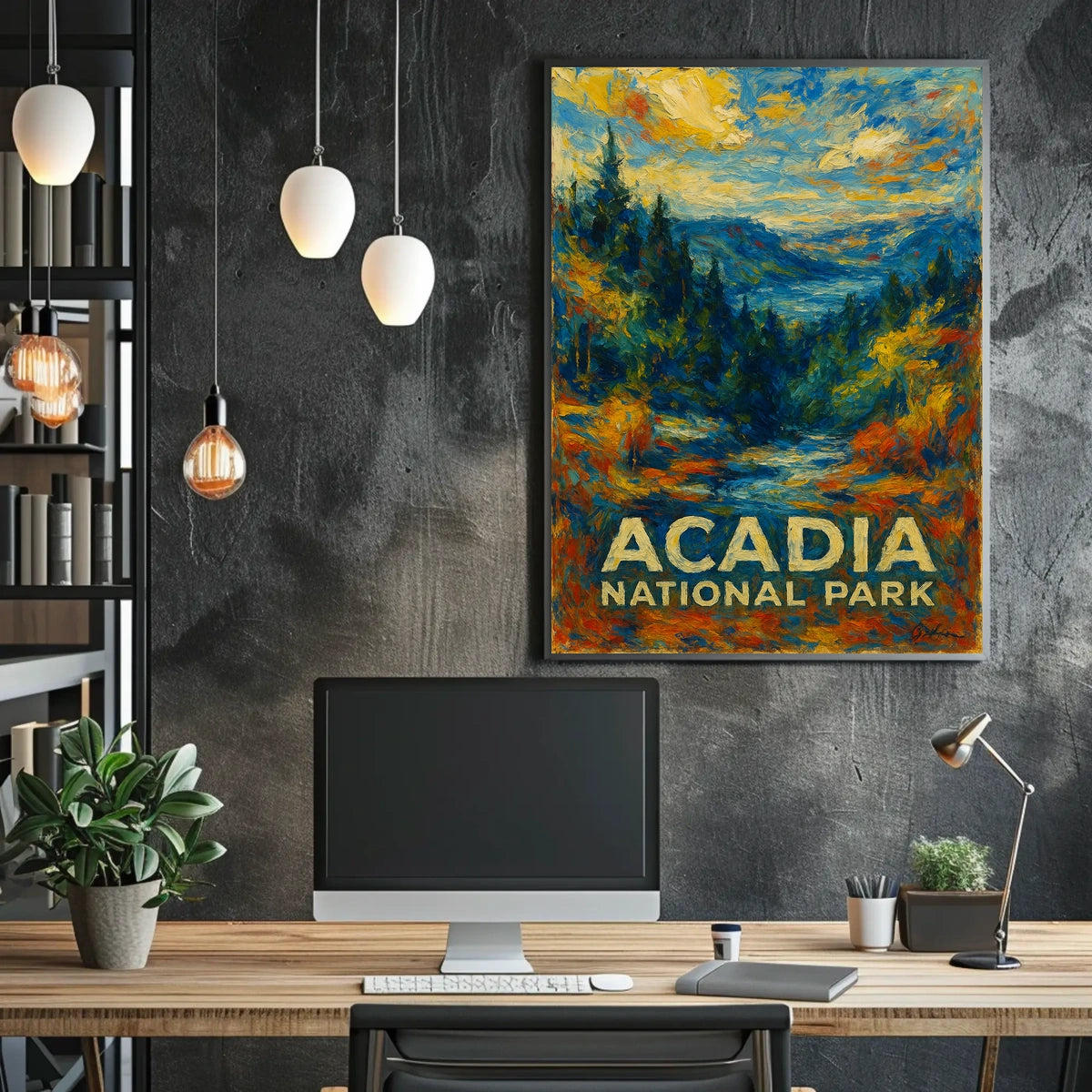 Acadia National Park Poster