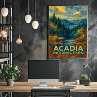 Acadia National Park Poster
