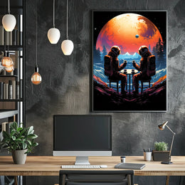 Cosmic Coffee Break Poster