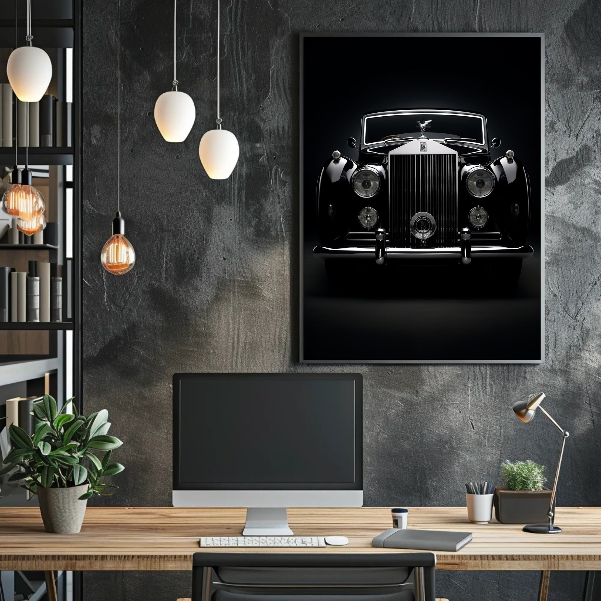 Classic Elegance on Wheels Poster PosterGoat
