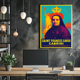 Saint Frances Xavier Cabrini Poster
