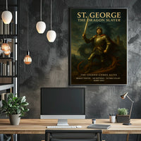 St. George The Dragon Slayer Poster