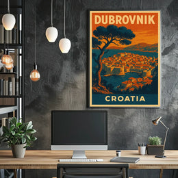 Discover Dubrovnik Poster