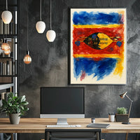Abstract Expression Abstract Poster