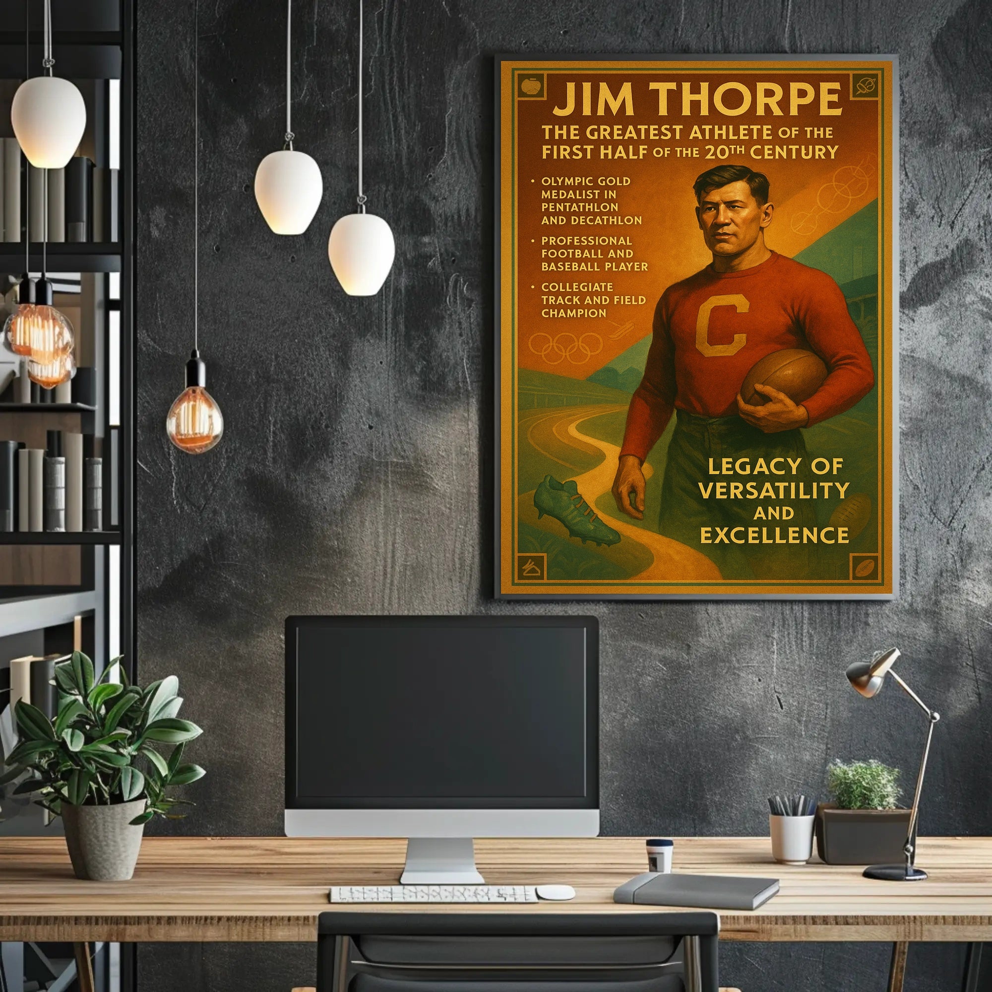 Jim Thorpe: The Greatest Athlete of the 20th Century Poster