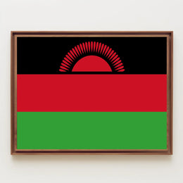 Malawi Flag Poster