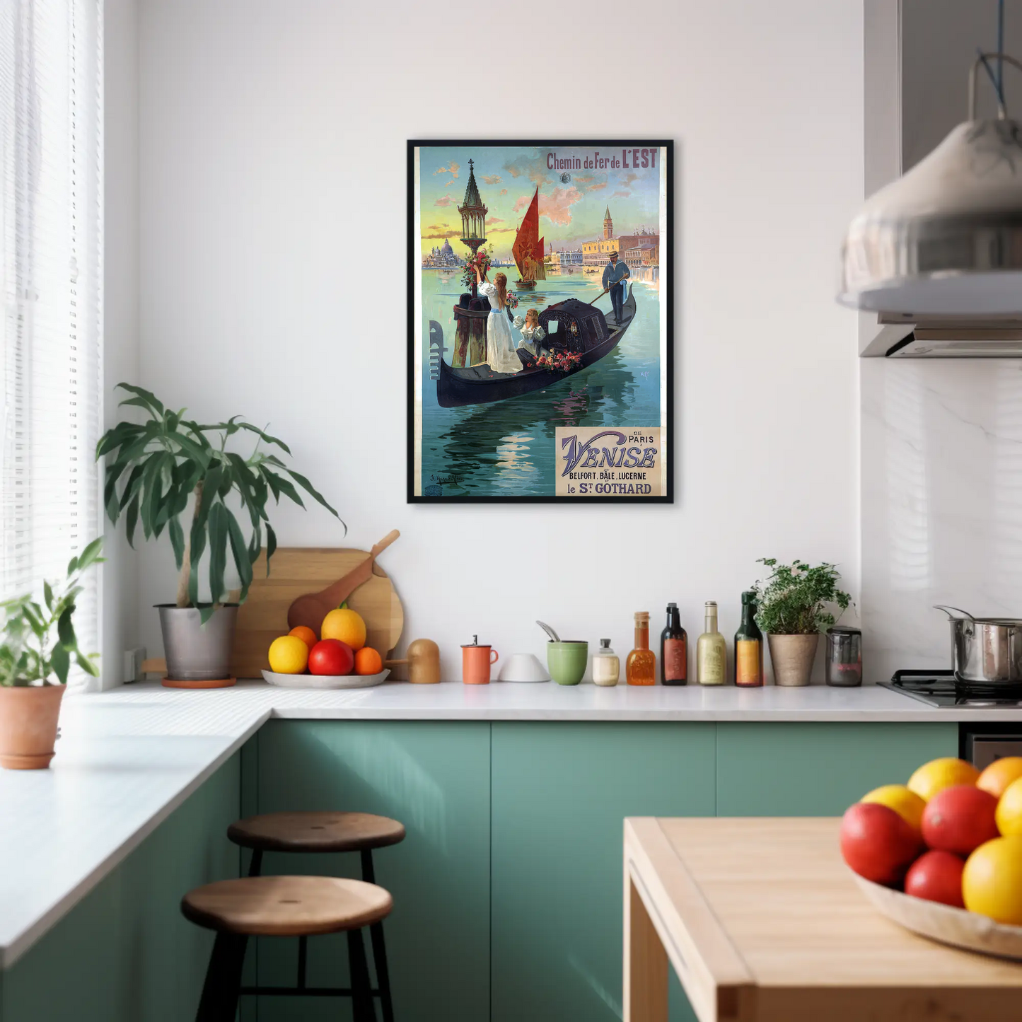 From Paris to Venice Poster
