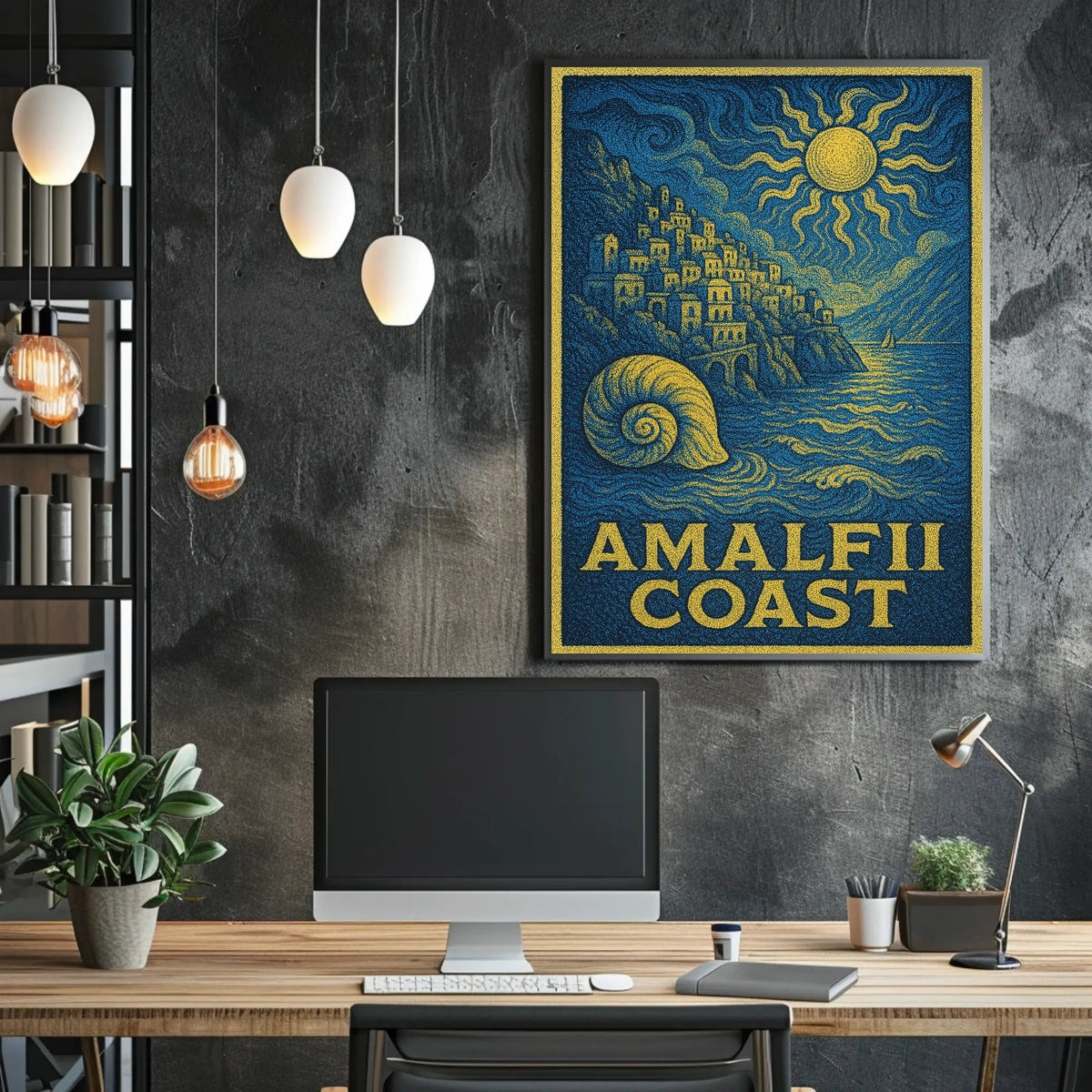 Amalfi Coast Poster