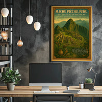 Machu Picchu The Lost City of the Incas Poster