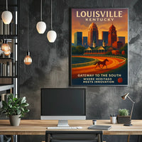 Gateway to the South Louisville, Kentucky Poster