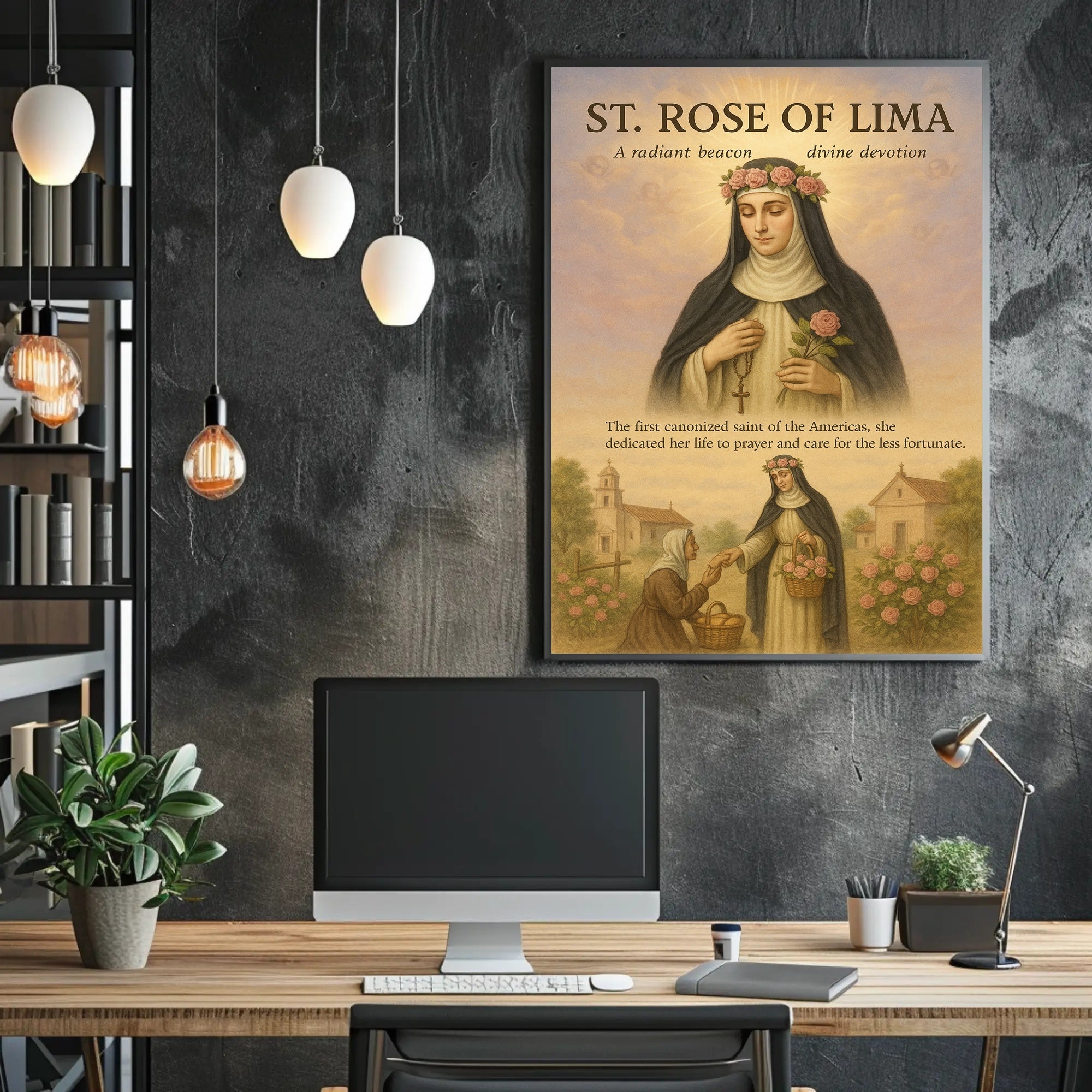 St. Rose of Lima Poster