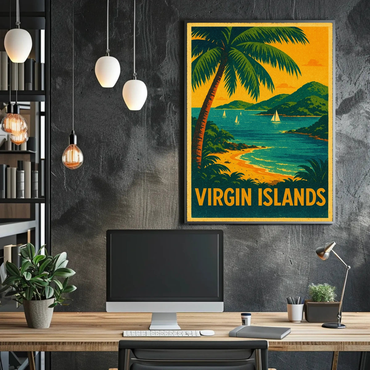 Virgin Islands Paradise Poster