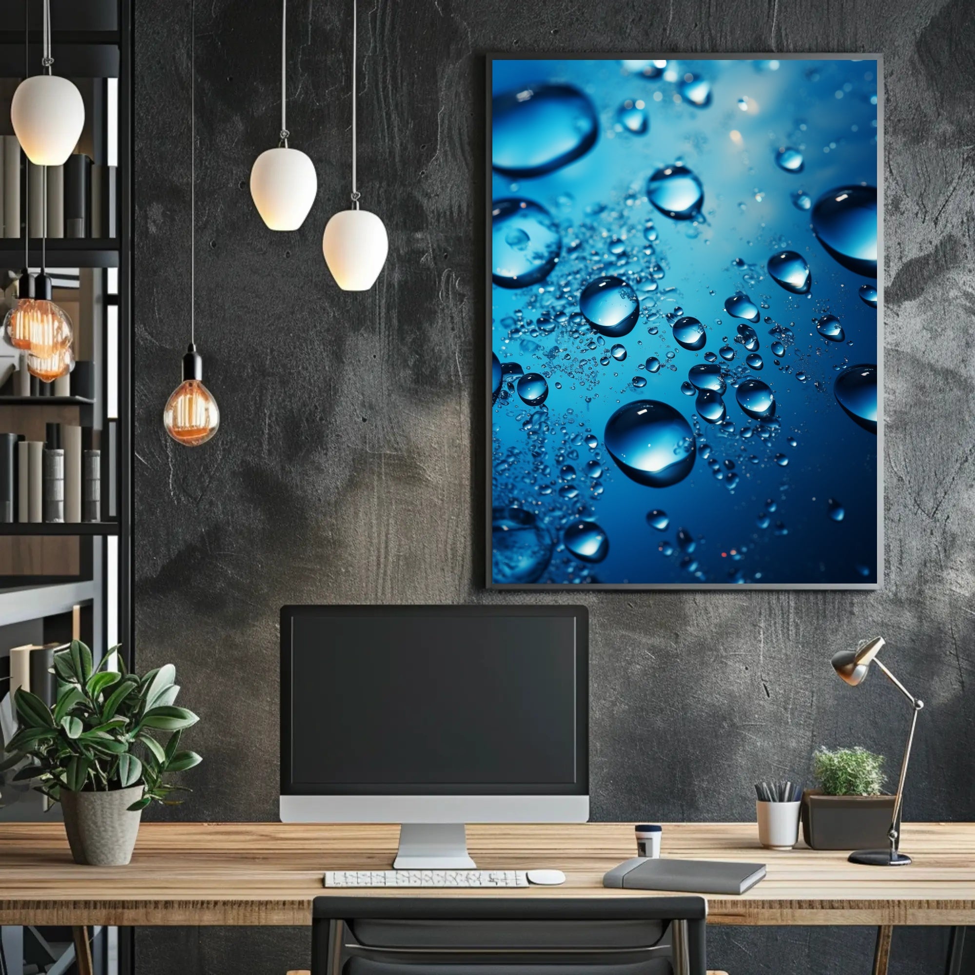 Drops Of Serenity Poster