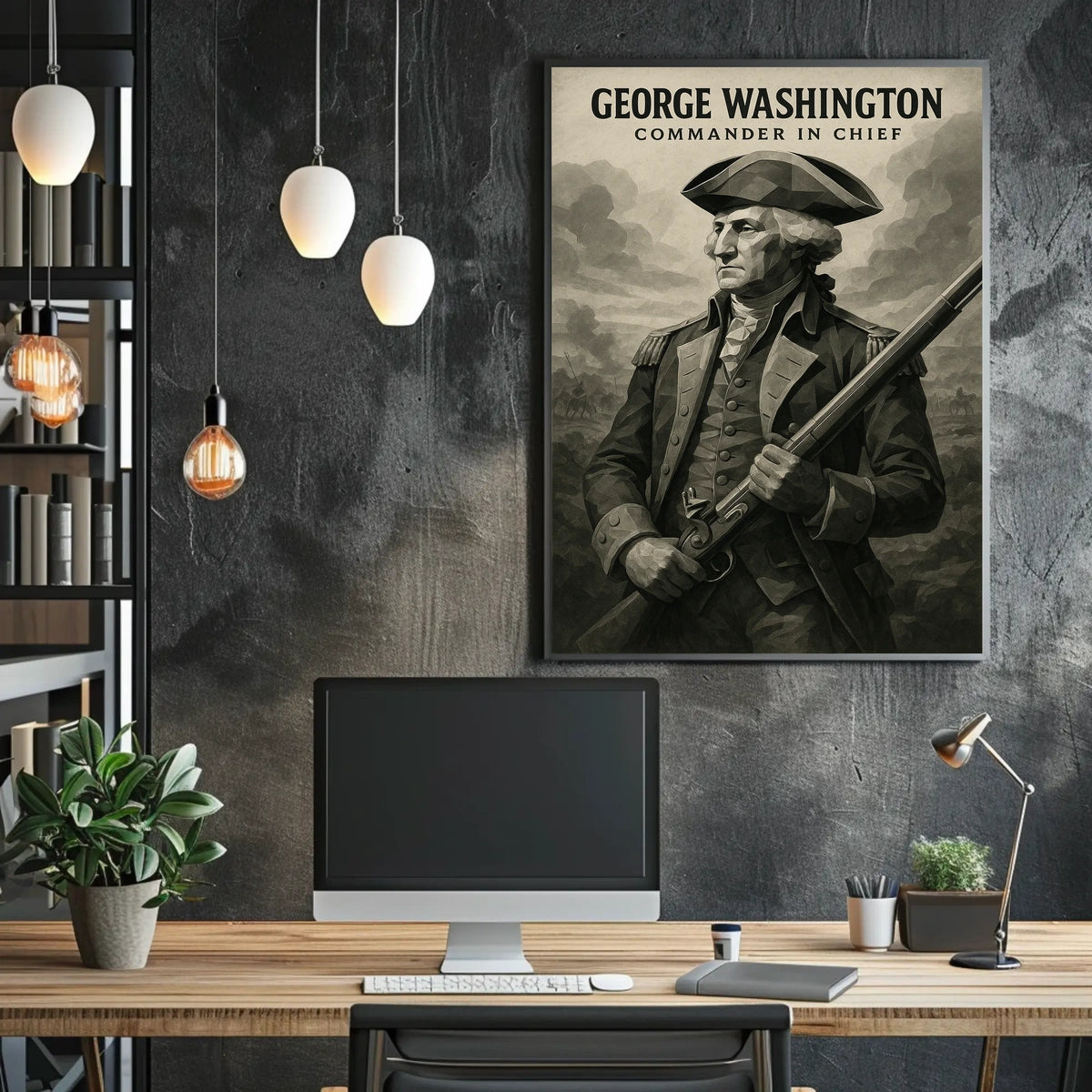 George Washington Commander In Chief Poster