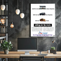 Save for the Future with U.S. Savings Bonds Poster PosterGoat
