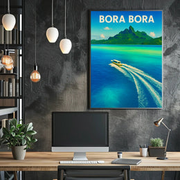 Bora Bora Paradise Poster
