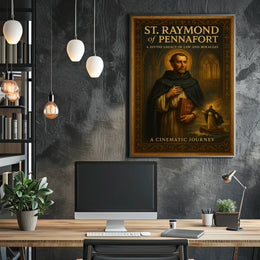 St. Raymond of Pennafort A Divine Legacy Poster