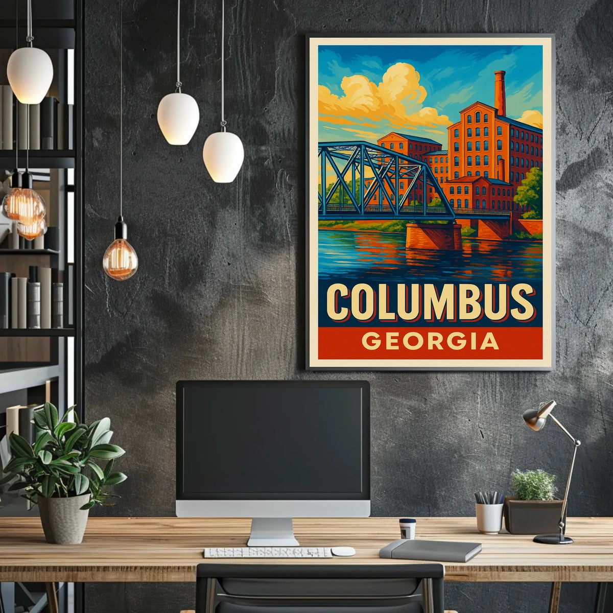Columbus, Georgia Poster