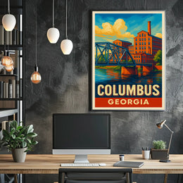 Columbus, Georgia Poster