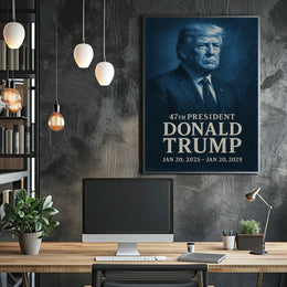 Donald Trump 47th President Poster