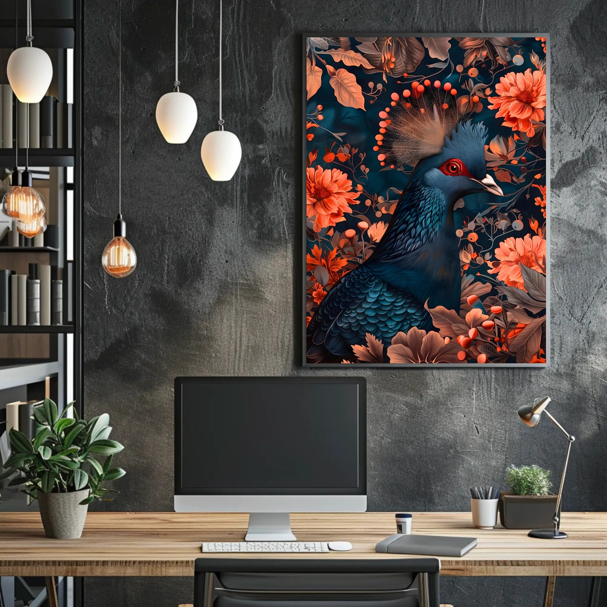 Majestic Avian Artistry Wall Art Print