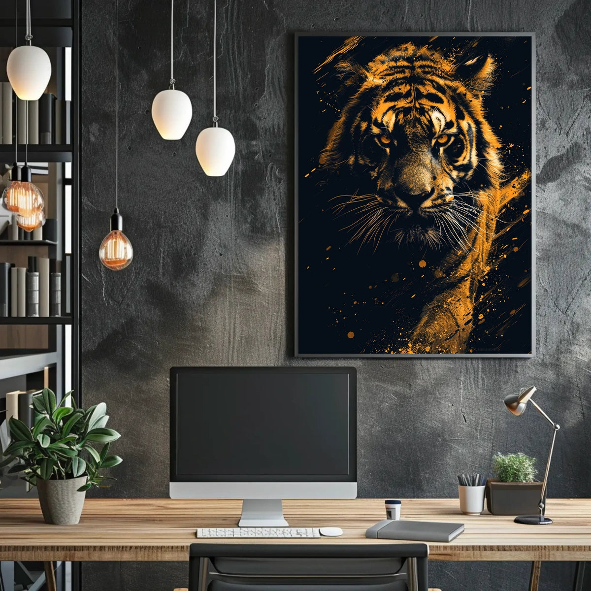 Majestic Tiger Poster
