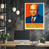 Dwight Eisenhower Presidential Tenure Poster