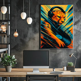 Sonic Cheetah Groove Poster