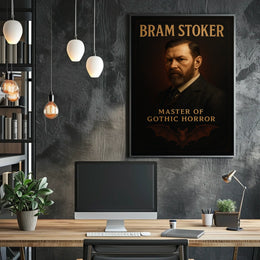 Bram Stoker Master Of Gothic Horror Poster