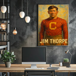 Jim Thorpe Portrait Poster