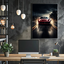 Speed And Power Poster